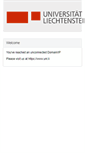 Mobile Screenshot of hochschule.li