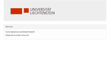 Tablet Screenshot of hochschule.li