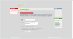 Desktop Screenshot of hochschule.com